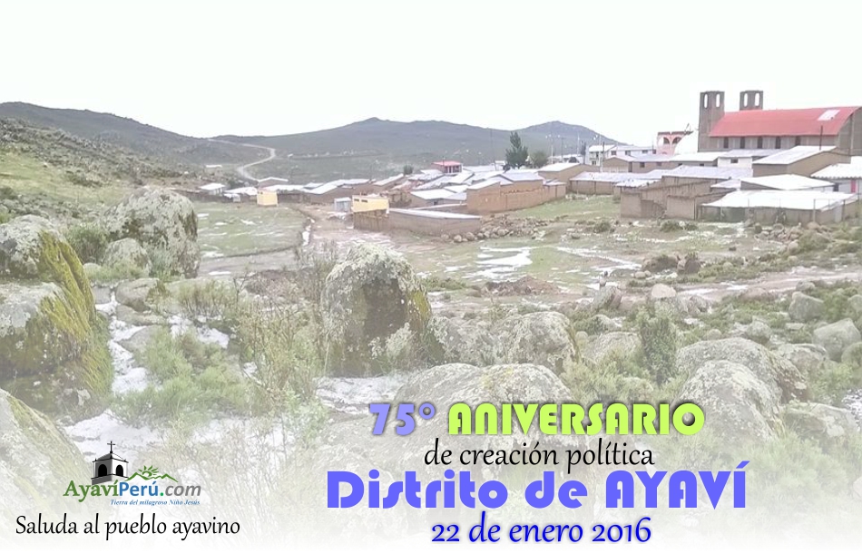 Aniversario Ayaví